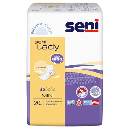 Сени Леди прокладки урологические мини 20 230₽