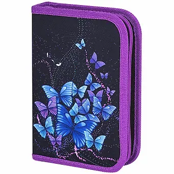 Пенал 1отд. "Fly Always" 20*14см, 1 откид. планка, полиэстер, инд. уп.