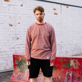 Лонгслив Меч BASIC STRIPES RoseWine 3600₽