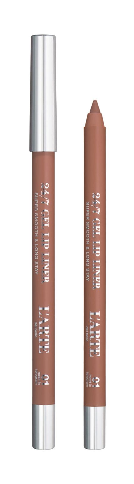 L'Arte del bello 24/7 Gel Super Smooth & Long Stay Lip Liner