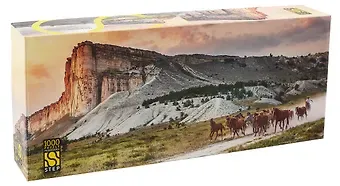 Пазл 1000 элементов Step Puzzle "Крым. Белая скала" (Панорама)