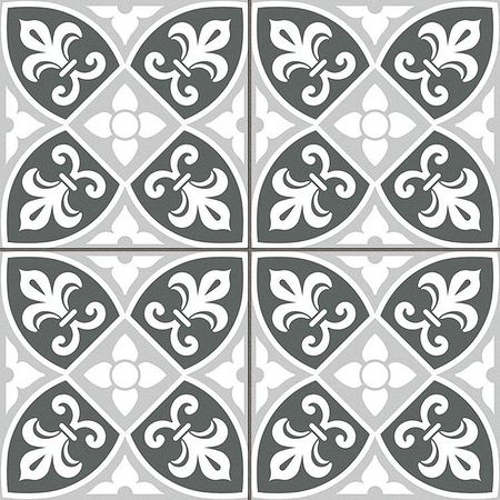 Керамогранит Etili Seramik BRISTOL Grey Pre-cut Серый Матовый 45x45 см