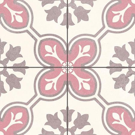 Керамогранит Etili Seramik CHATEAU Rose Pre-cut Розовый Матовый 45x45 см 3770₽