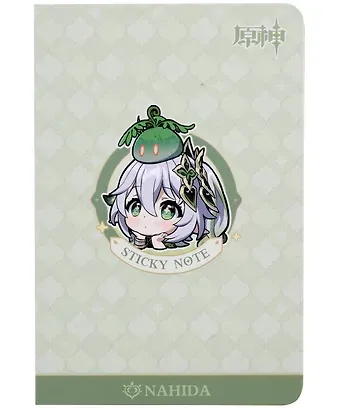 Блоки для записей 04шт "Chibi Expression Nahida" диспенсер-книжка