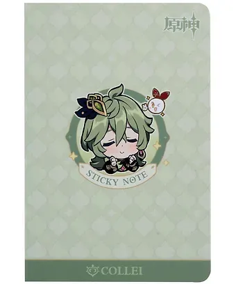 Блоки для записей 04шт "Chibi Expression Collei" диспенсер-книжка