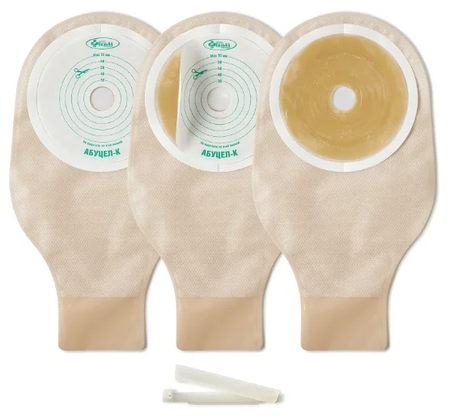 Калоприемник Абуцел-К полимерный запахонепроницаемый 5 650₽