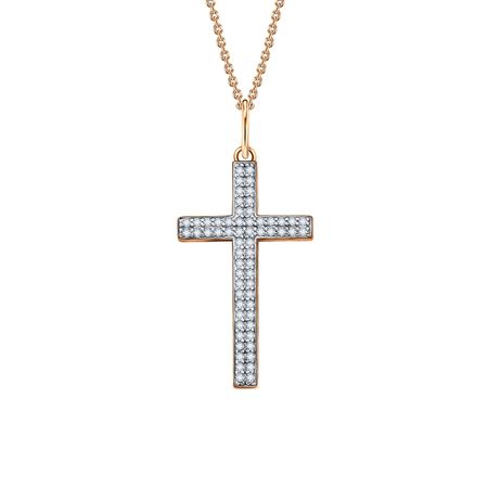 Золотая подвеска с фианитами 18720₽