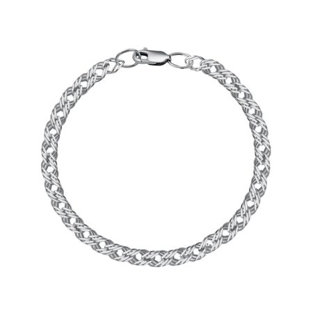 Серебряный браслет с алмазной гранью 1430₽