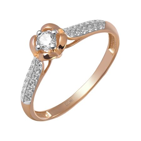 Кольцо TALANT из золота с фианитами 20550₽