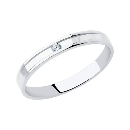 Золотое кольцо с бриллиантом 39990₽