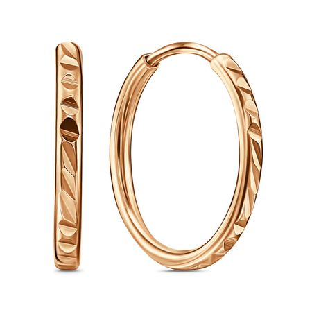 Золотые серьги-конго 4490₽