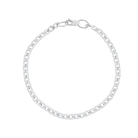 Серебряный браслет с алмазной гранью 930₽