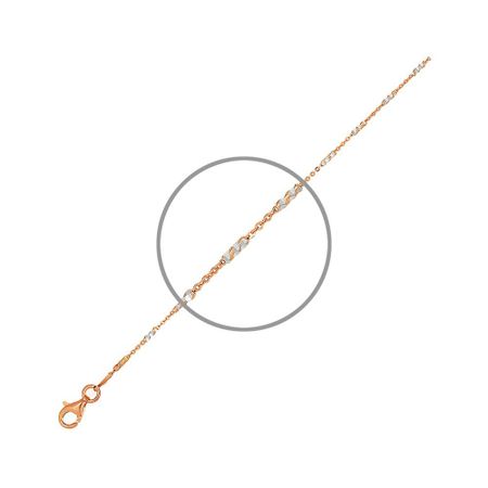 Серебряная цепочка с позолотой 1140₽