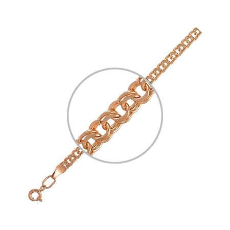 Золотая полновесная цепочка Европейский бисмарк 124340₽