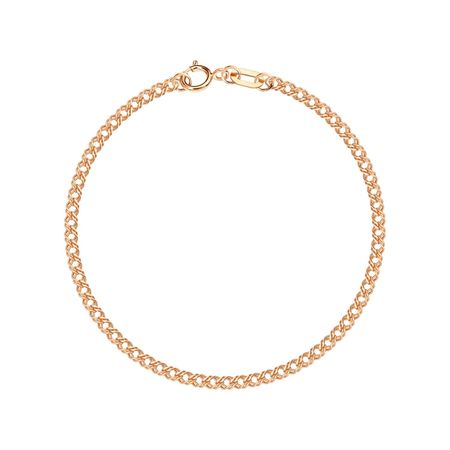 Золотой облегченный браслет 9740₽