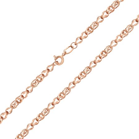 Золотой полновесный браслет Европейский квадратный бисмарк 43690₽