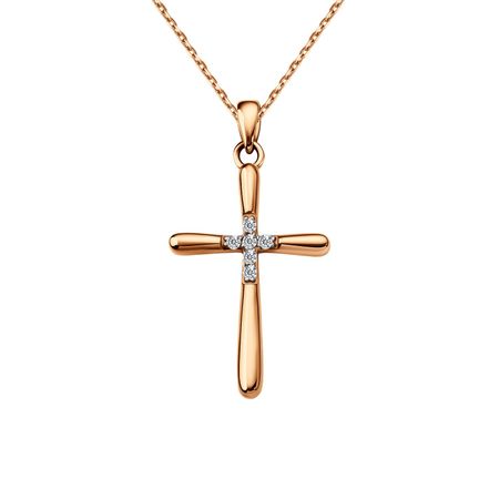 Золотая подвеска с фианитами 17060₽