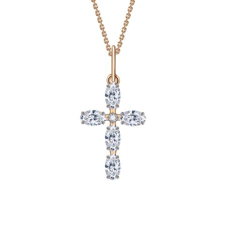 Золотая подвеска с фианитами 11320₽