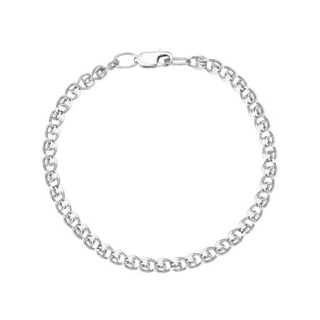 Серебряный браслет с алмазной гранью 1800₽