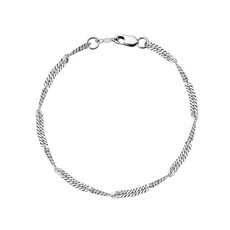 Серебряный браслет с алмазной гранью 900₽