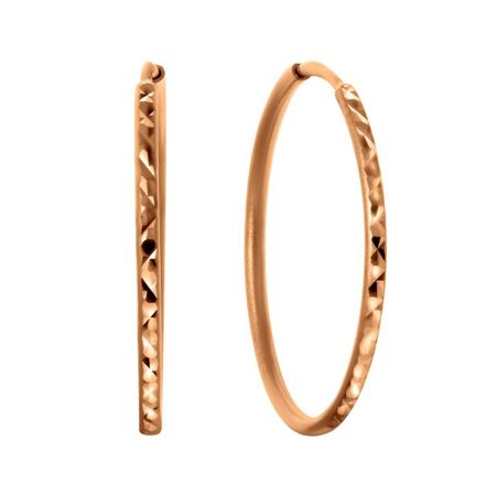 Серьги-конго из золота 17490₽