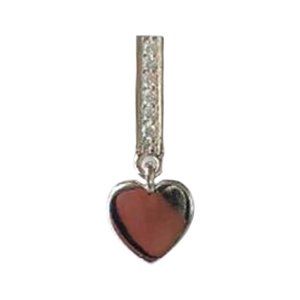 Серебряная подвеска Сердце с фианитами 890₽