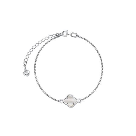 Серебряный браслет с перламутром 2000₽