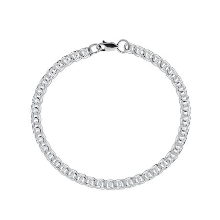 Серебряный браслет Бисмарк с чернением 3180₽