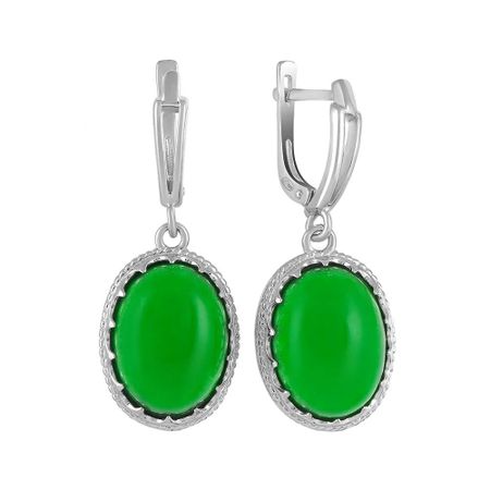 Серьги из серебра с агатами 6990₽