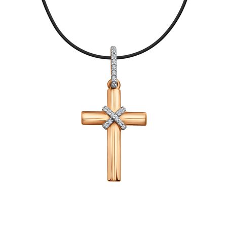 Золотая подвеска с фианитами 16900₽