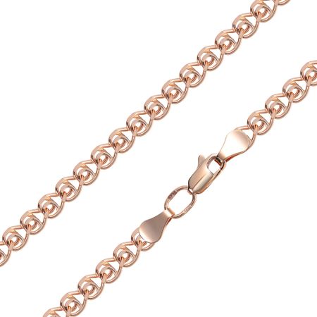 Золотой пустотелый браслет Лав с алмазной гранью 28040₽