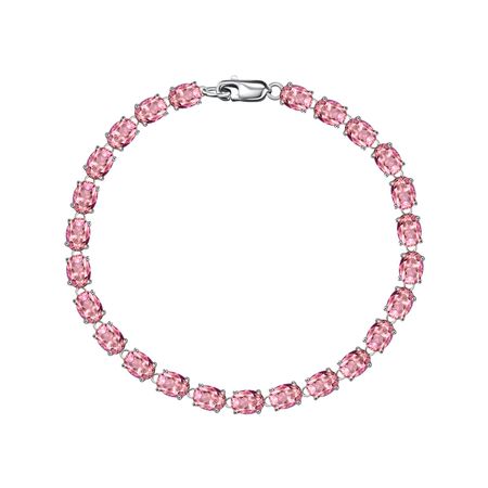 Серебряный браслет с кварцем 2190₽