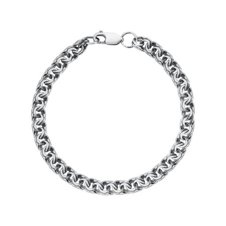 Серебряный браслет Бисмарк с чернением 4140₽