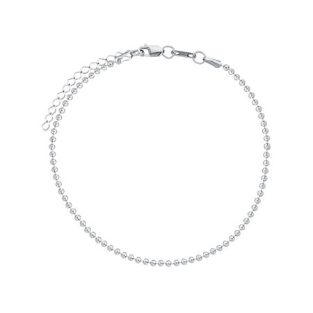 Серебряный браслет на ногу р 23-26 1950₽