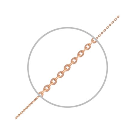 Золотой полновесный браслет Круглый якорь 2570₽