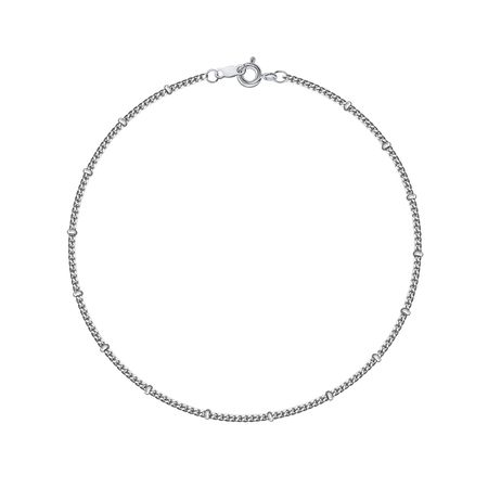 Серебряный браслет Панцирь с родированием 1180₽