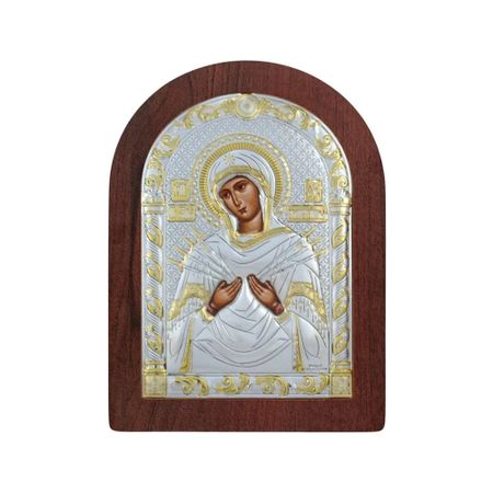 Икона Семистрельная Божия Матерь в деревянной рамке 2520₽
