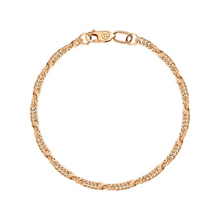 Золотой облегченный браслет 21870₽