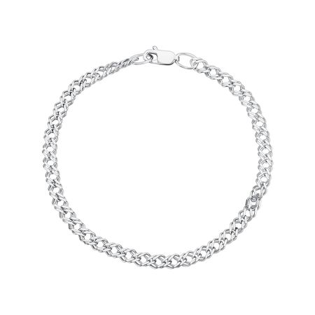 Серебряный браслет с алмазной гранью 1780₽
