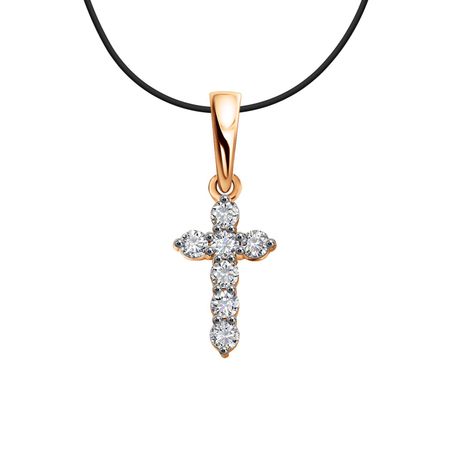 Золотая подвеска с фианитами 20440₽