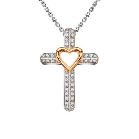 Золотая подвеска Крест с фианитами 23280₽