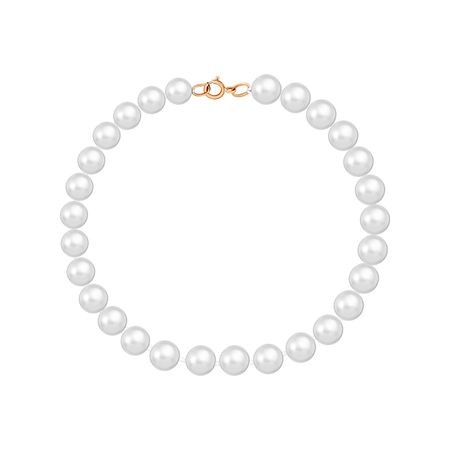 Браслет из жемчуга с золотым замком 6990₽