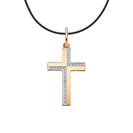 Золотая подвеска с фианитами 18230₽