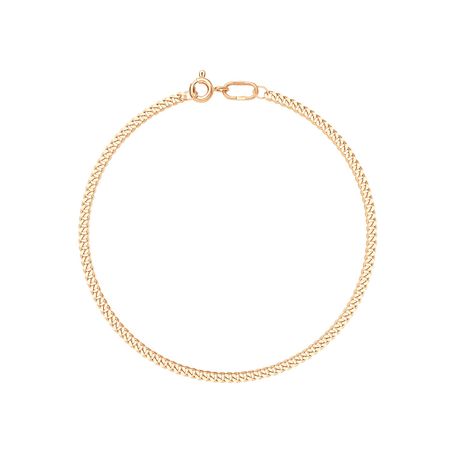 Золотой пустотелый браслет 13620₽