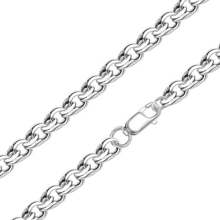 Серебряный браслет ручного плетения Бисмарк с чернением 4080₽