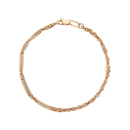 Золотой браслет с алмазной гранью 7170₽