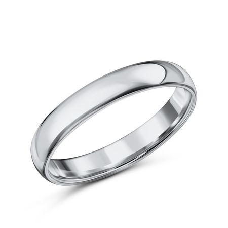 Серебряное обручальное кольцо 2000₽