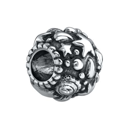 Серебряный шарм с чернением 1490₽