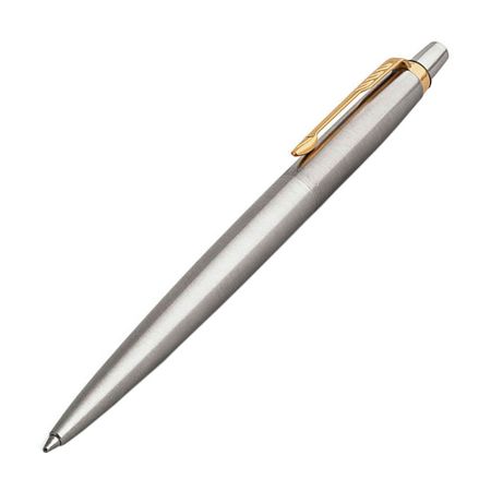 Шариковая ручка PK Jotter Stainless Steel GT с синим стержнем 2190₽