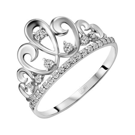 Кольцо TALANT из серебра с фианитами 1000₽